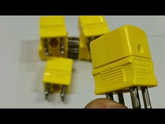 K Type Dual Thermocouple Connector Glass