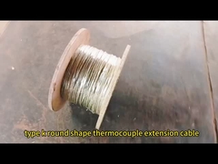 केएक्स-एफजी-एफजी-एसएसबी 0.5mm2 गोल आकार थर्मोकपल विस्तार केबल