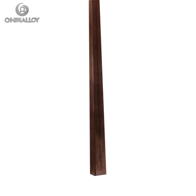 C18150 / CuCr1Zr Square Rod 20*20*1000mm For Heating Application